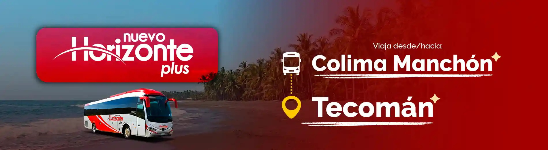 Viaja desde Colima Manchón hacia Tecomán con Nuevo Horizonte